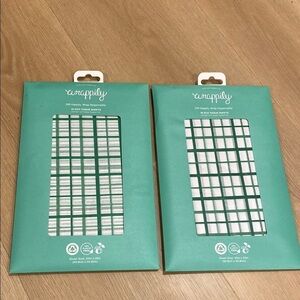 2 NEW Wrappily Eco-Friendly Gift Wrap Set 25 sheets each pack